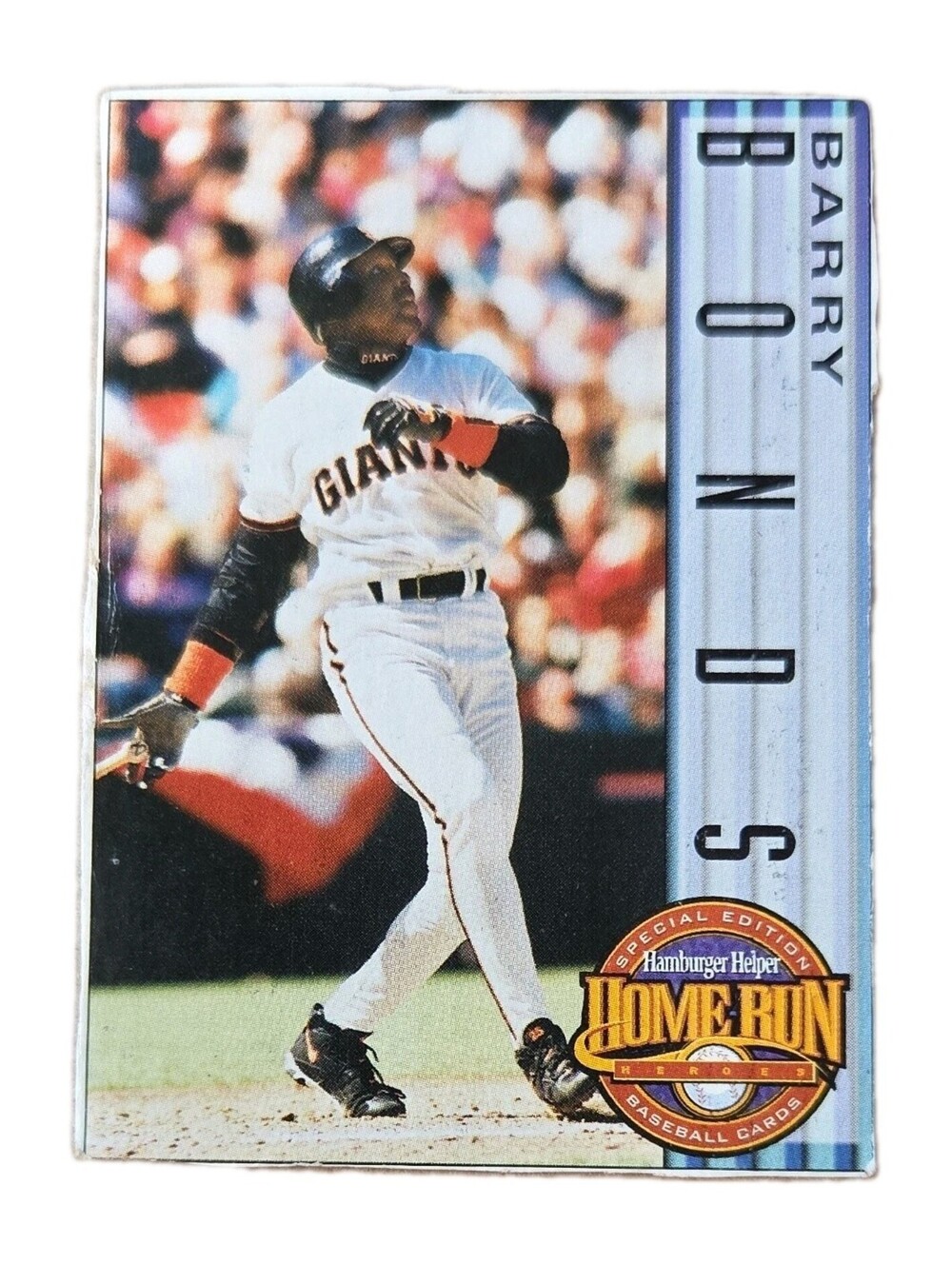 1998 Hamburger Helper Home Run Heroes - Barry Bonds #4